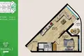 Квартира 2 комнаты 60 м² Мезитли, Турция