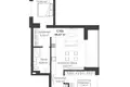Квартира 3 комнаты 67 м² Вильнюс, Литва