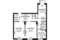 Квартира 3 комнаты 90 м² Минск, Беларусь