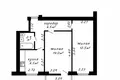 Wohnung 2 zimmer 42 m² Minsk, Belarus