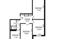 Wohnung 3 zimmer 64 m² Minsk, Belarus