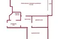 3 room apartment 44 m² in Warsaw, Poland