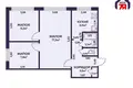 Apartamento 3 habitaciones 49 m² Slutsk, Belarús