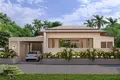 Complexe résidentiel New residential complex of furnished villas with pools in Maret, Samui, Thailand