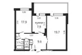 Apartamento 2 habitaciones 56 m² Minsk, Belarús