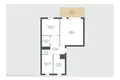 3 room apartment 64 m² Poznan, Poland