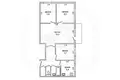 Apartamento 4 habitaciones 58 m² Muchaviecki sielski Saviet, Belarús