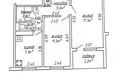 2 room apartment 49 m² Minsk, Belarus