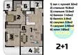 2 room apartment 70 m² Erdemli, Turkey
