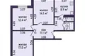 Appartement 3 chambres 70 m² Minsk, Bélarus