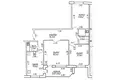 3 room apartment 81 m² Minsk, Belarus