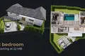 Villa de 2 dormitorios 256 m² Rawai, Tailandia