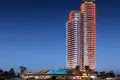 Kompleks mieszkalny New high-rise residence with swimming pools and green areas at 720 meters from the sea, Izmir, Turkey