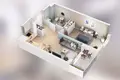 Квартира 2 комнаты 46 м² Познань, Польша