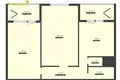 Appartement 2 chambres 62 m² Minsk, Bélarus