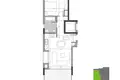 1 bedroom apartment 57 m² in Germasogeia, Cyprus