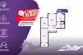 Apartamento 3 habitaciones 66 m² Minsk, Belarús