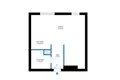 Квартира 1 комната 42 м² Варшава, Польша
