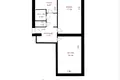 2 room apartment 52 m² Minsk, Belarus