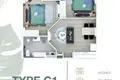 2 bedroom apartment 60 m² Ban Bang Thao, Thailand