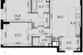 Wohnung 3 zimmer 66 m² Moskau, Russland