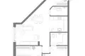 Appartement 2 chambres 89 m² Kaliningrad, Russie