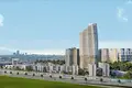 Kompleks mieszkalny New high-rise residence with swimming pools and a green area close to the coast, Izmir, Turkey