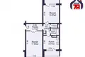 Квартира 2 комнаты 54 м² Минск, Беларусь