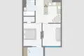 Appartement 2 chambres 40 m² Minsk, Bélarus
