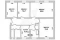 4 room apartment 108 m² Muchaviecki sielski Saviet, Belarus