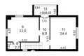 Dom 3 pokoi 118 m² Dziamidavicki sielski Saviet, Białoruś