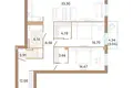 3 room apartment 107 m² Minsk, Belarus