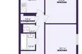 3 room apartment 73 m² Losnica, Belarus