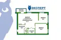 3 room apartment 71 m² Minsk, Belarus
