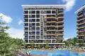 1 bedroom apartment 58 m² Alanya, Turkey