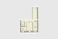 Квартира 3 комнаты 54 м² Минск, Беларусь