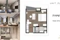 Mieszkanie 2 pokoi 30 m² Thalang, Tajlandia