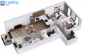 Mieszkanie 3 pokoi 71 m² Wilno, Litwa