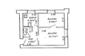 Квартира 2 комнаты 30 м² Минск, Беларусь
