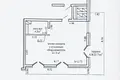 Квартира 2 комнаты 53 м² Минск, Беларусь