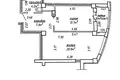 Квартира 1 комната 49 м² Минск, Беларусь