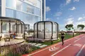 Residential complex High-rise residential complex Timez with a wide range of amenities in the Silicon Oasis area, Dubai, UAE