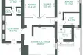 4 room house 108 m² Astrashitskagaradokski rural council, Belarus