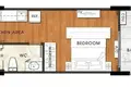 Studio 1 zimmer 27 m² Rawai, Thailand