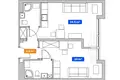 Wohnung 2 zimmer 48 m² Posen, Polen