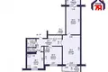 3 room apartment 63 m² Salihorsk, Belarus