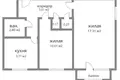 Apartamento 2 habitaciones 43 m² Gómel, Belarús