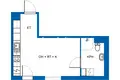 Apartamento 1 habitación 25 m² Oulu sub region, Finlandia