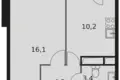 Wohnung 1 zimmer 35 m² Mytishchi Urban Okrug, Russland