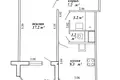 Wohnung 1 zimmer 41 m² Minsk, Belarus
